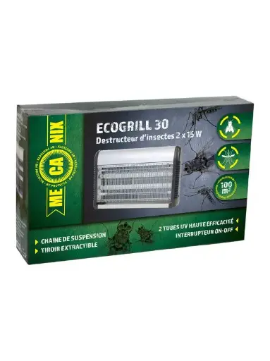 [EQ-DES-01391] ECOGRILL 30 – Destructeur Électrique d’Insectes Volants (UV)